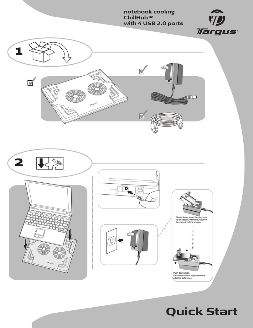 Targus AWE01US quick start guide