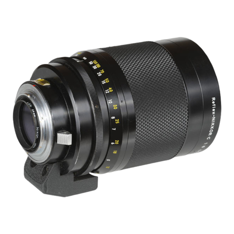 Nikon Reflex-Nikkor 500mm f/8 instruction manual