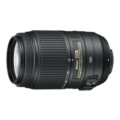 Nikon AF-S DX NIKKOR 55-300mm f/4.5-5.6G ED VR User manual Nikon AF-S DX NIKKOR 55-300mm f/4.5-5.6G ED VR User manual