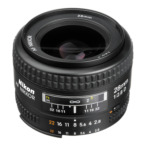 Nikon AF Nikkor 28mm f/2.80 instruction manual