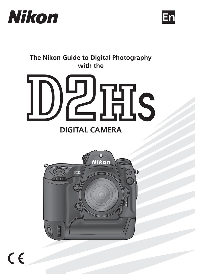 Nikon D2Hs User manual
