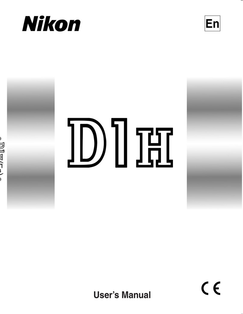 Nikon D1H User manual