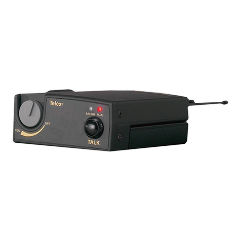 Telex RadioCom TR-700 Technical manual