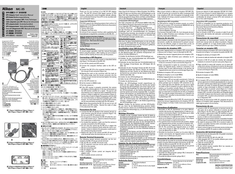 Nikon MC-35 instruction manual