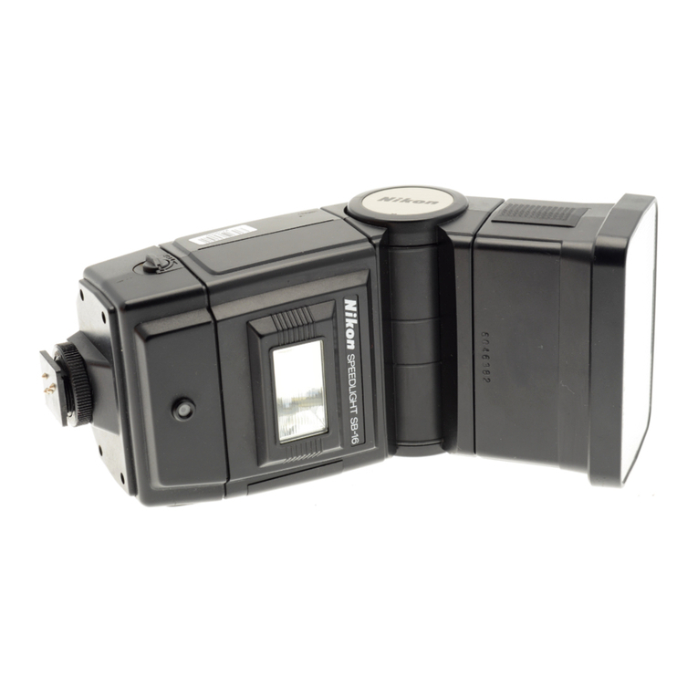 Nikon Speedlight SB-16 instruction manual