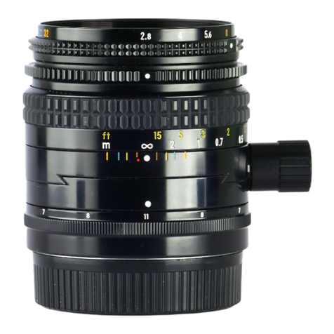 Nikon PC Nikkor 35mm f/2.8 instruction manual