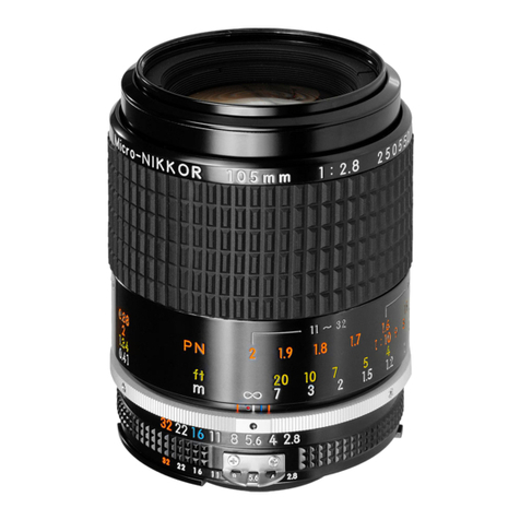 Nikon AI-S Micro-Nikkor 105mm f/2.8 User manual
