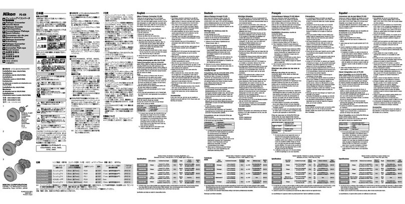 Nikon FC-E9 User manual
