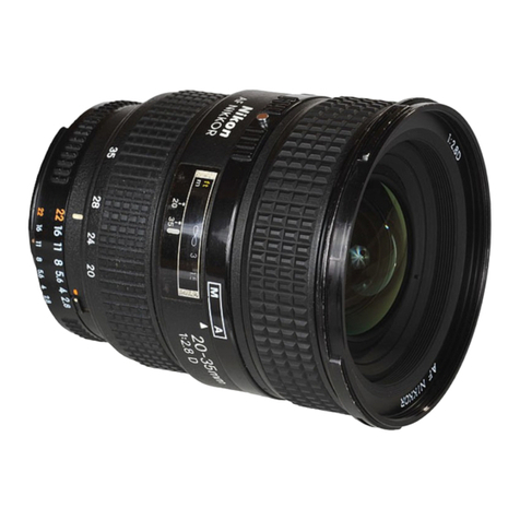 Nikon AF-S Zoom-Nikkor 17-35mm f/2.8D IF-ED User manual