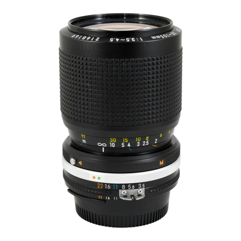 Nikon Zoom-Nikkor 35-105mm f/3.5-4.5 User manual