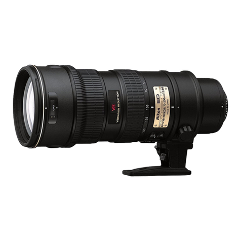 Nikon AF-S VR 70-200mm f/2.8G IF-ED instruction manual