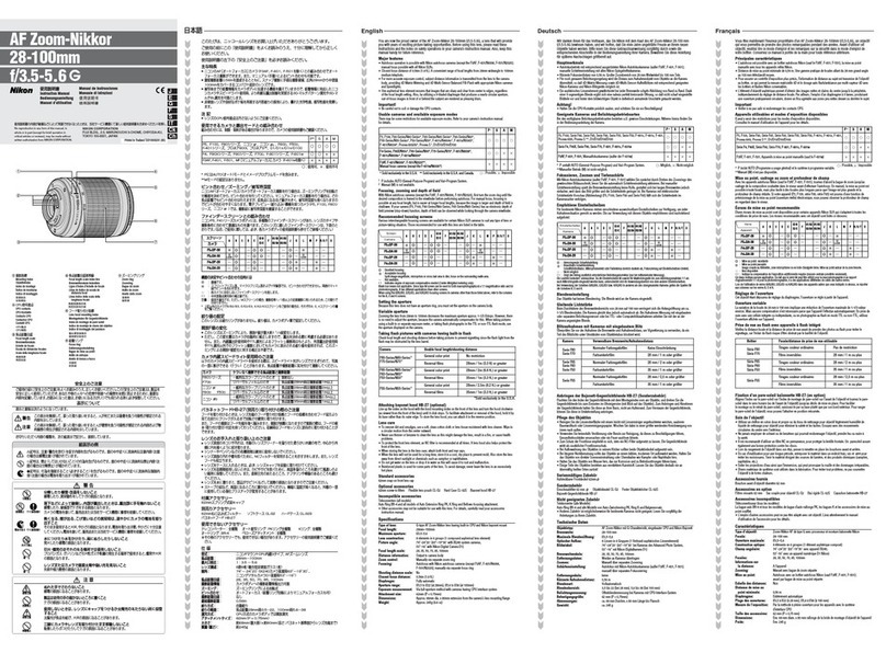 Nikon AF-S VR 24-120 f/3.5-5.6G IF-ED instruction manual