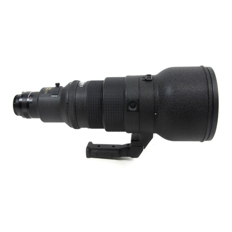 Nikon AF-I Nikkor ED 600mm f/4D IF instruction manual