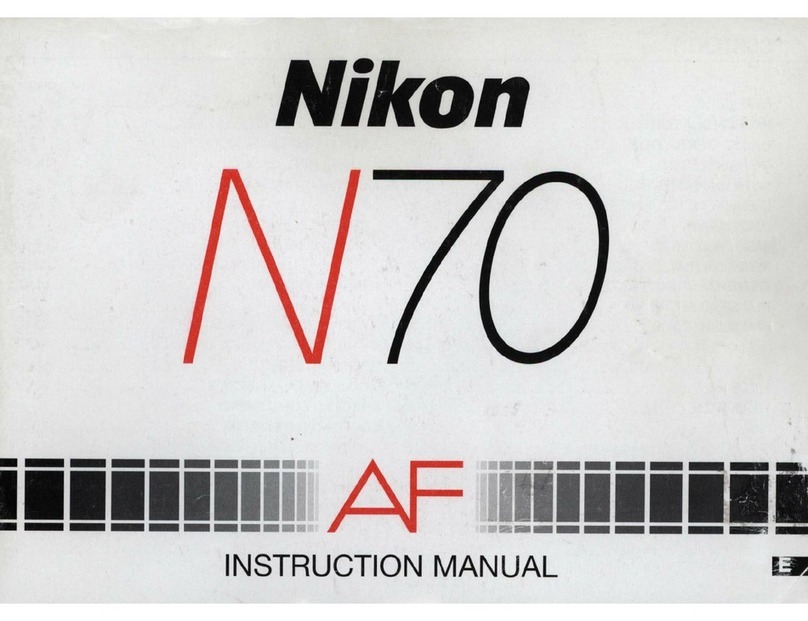 Nikon N70 AF instruction manual