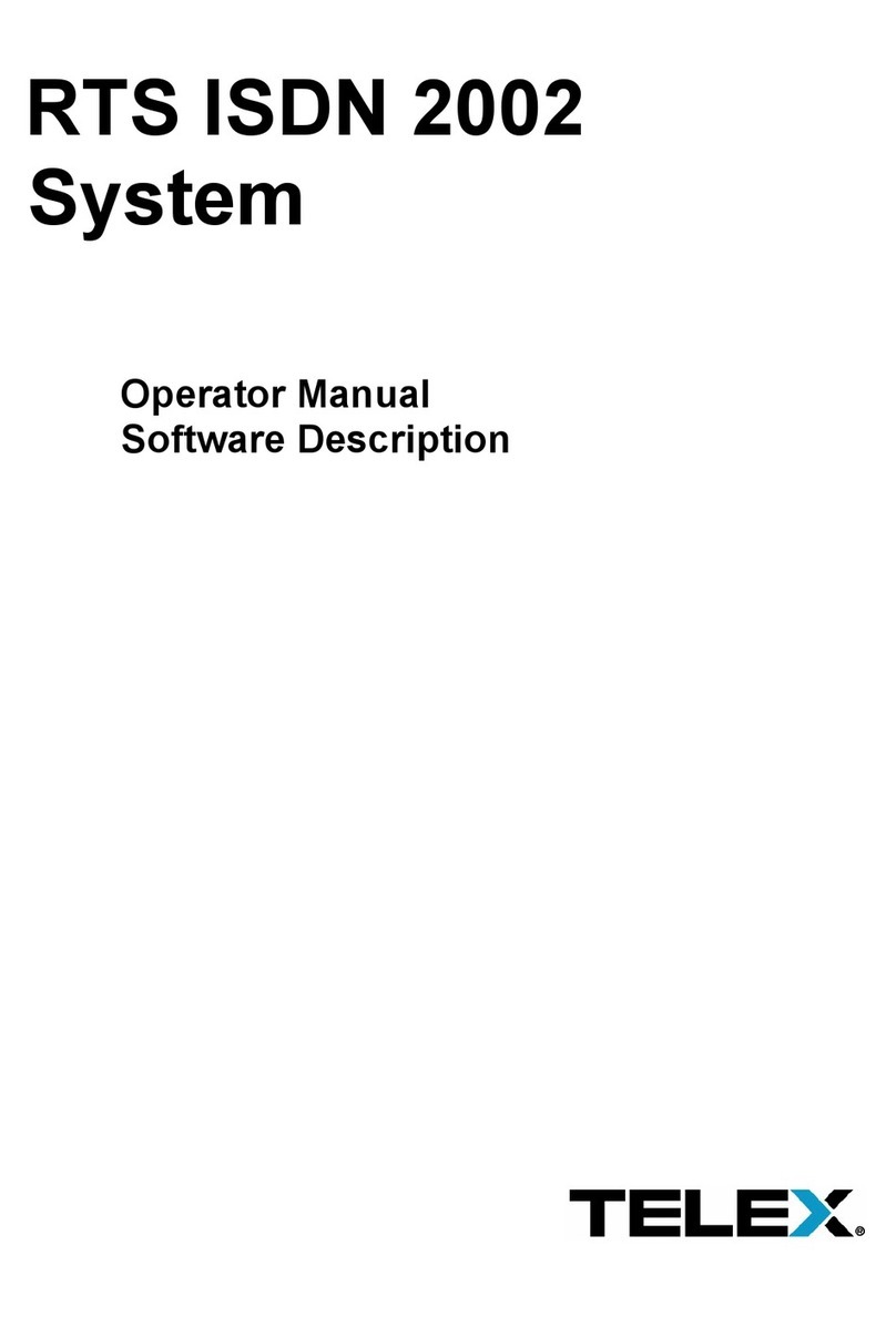 RTS RTS ISDN 2002 User manual