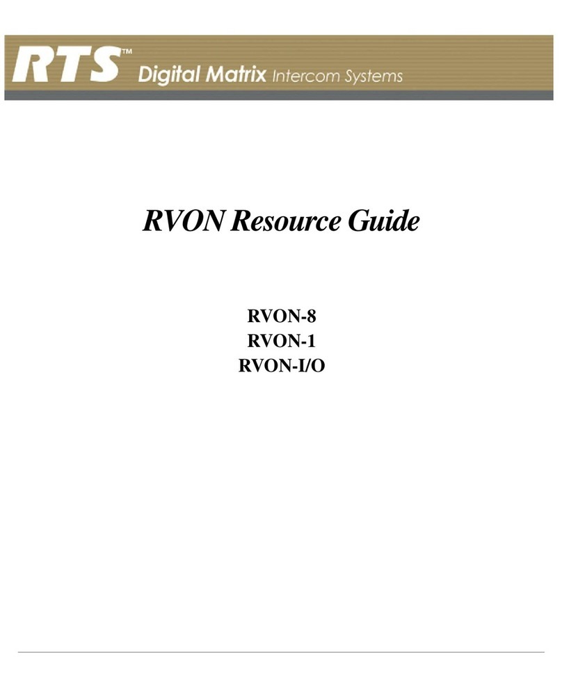 RTS RVON-1 Resource Guide