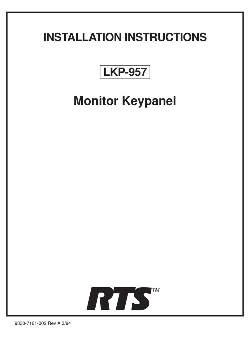 RTS LKP-957 User manual