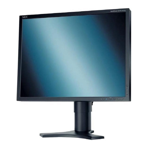 NEC LCD2190UXP - MultiSync - 21" LCD Monitor user manual
