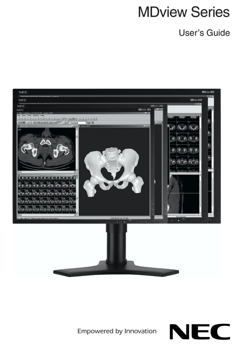 NEC MDview 193 User manual