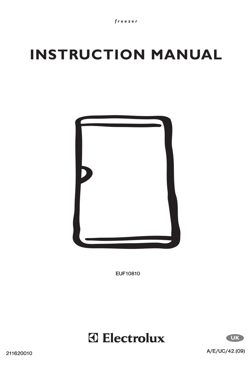 Electrolux EUF10810 instruction manual
