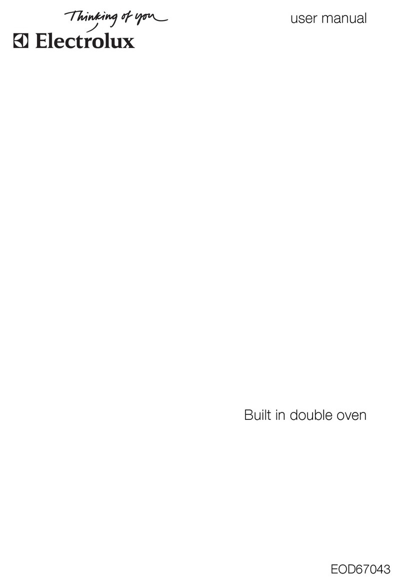 Electrolux EOD67043X user manual