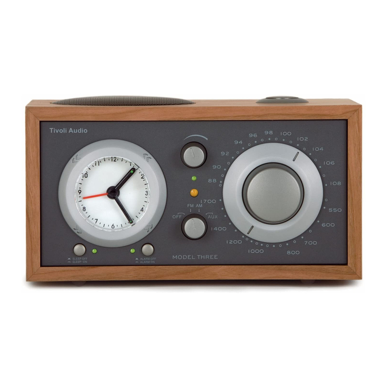 Tivoli Audio MODEL THREE user guide