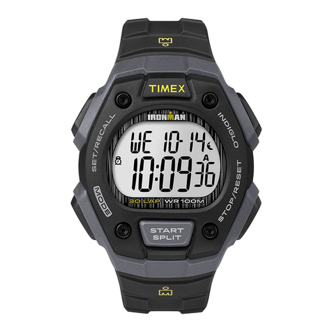 Timex Ironman T5K018 User manual