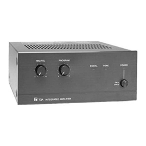 Toa BG-115 User manual