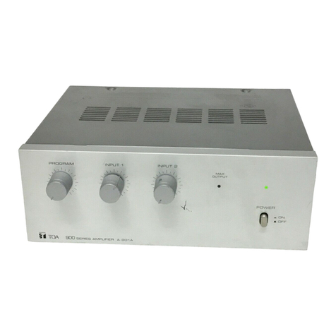 Toa A-901A User manual