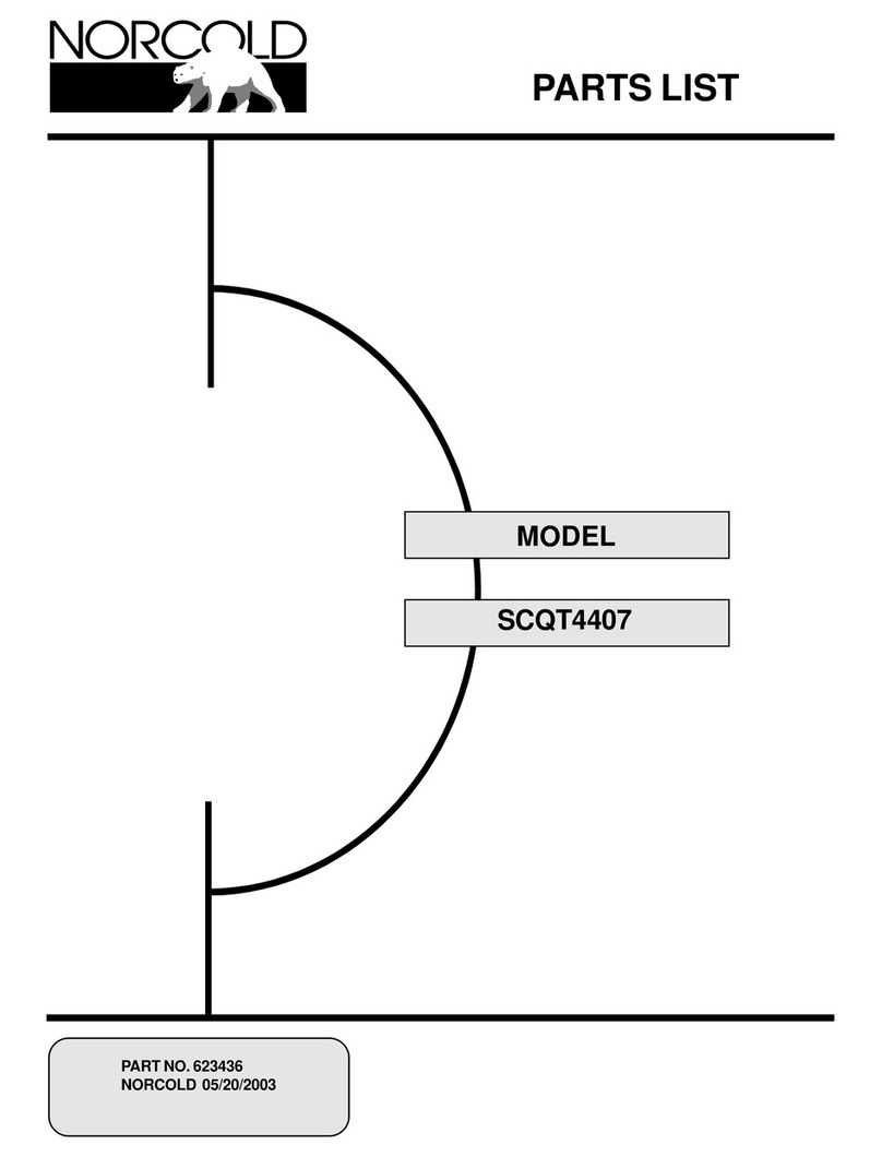 Norcold SCQT-4407 parts list