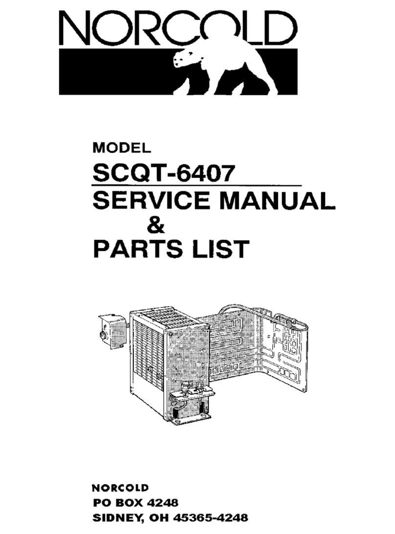 Norcold SCQT-6407 Troubleshooting guide