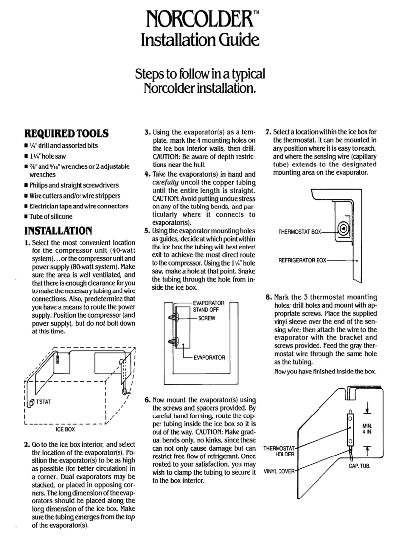 Norcold SCQT-3407 installation guide