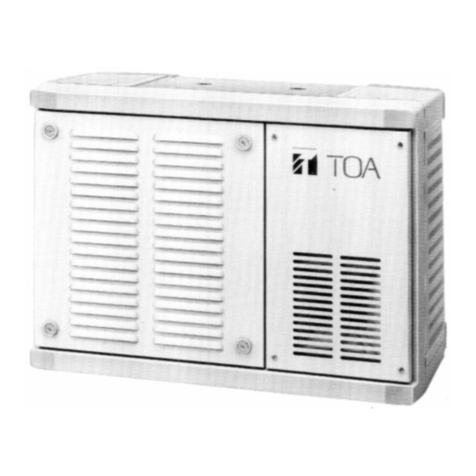 Toa F-500WP User manual