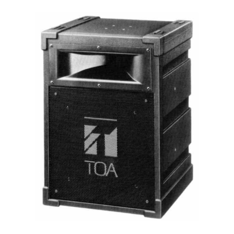 Toa SL-60W Specification sheet