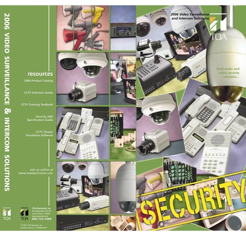 Toa Netcansee N-VR2010 User manual Toa Netcansee N-VR2010 User manual