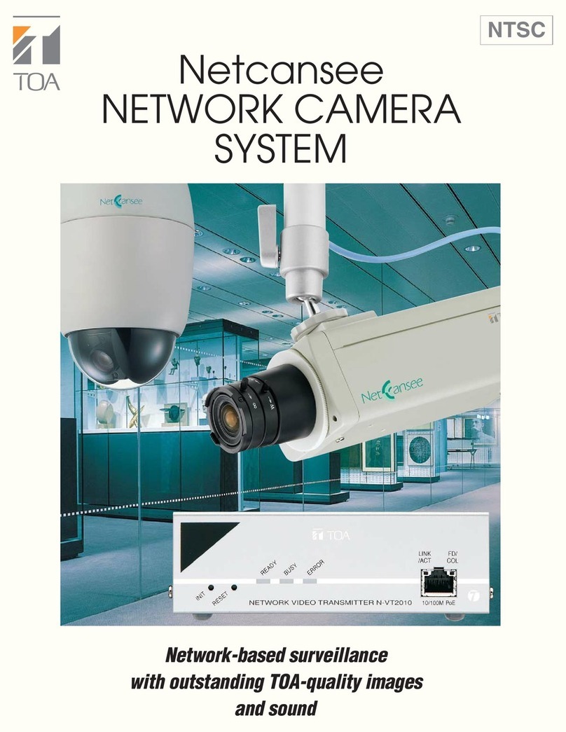 Toa Netcansee N-VR2010 User manual