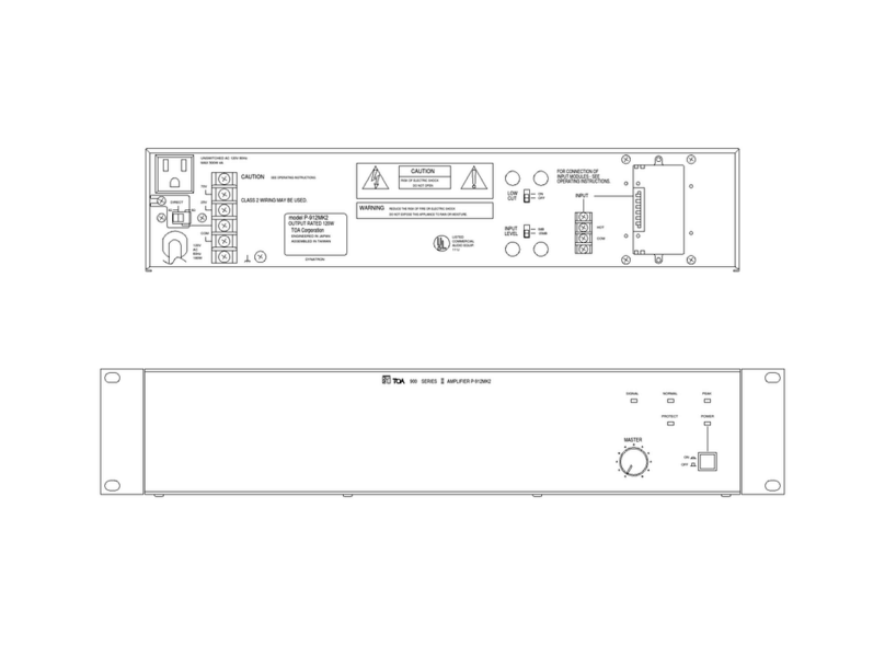 Toa P-912MK2 brochure
