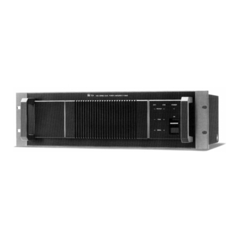 Toa P-1030D Specifications