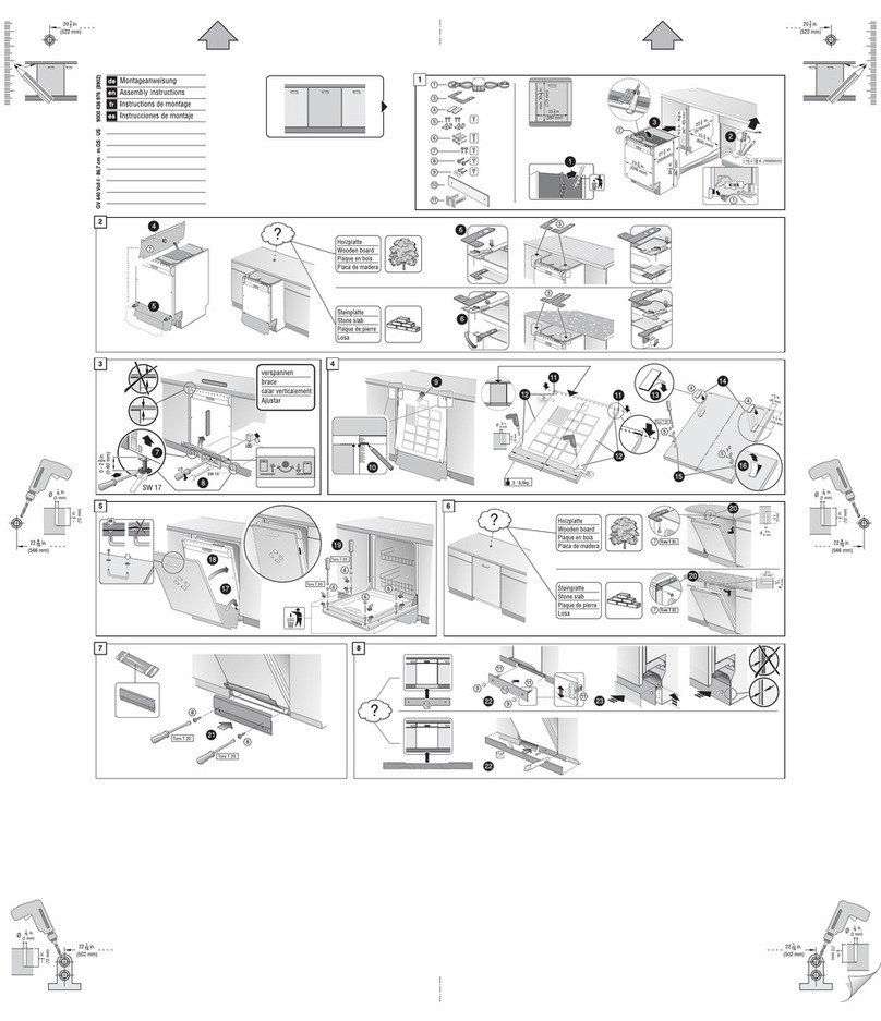 Thermador DWHD650G User manual