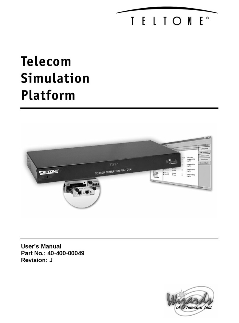 Teltone TSP Base user manual