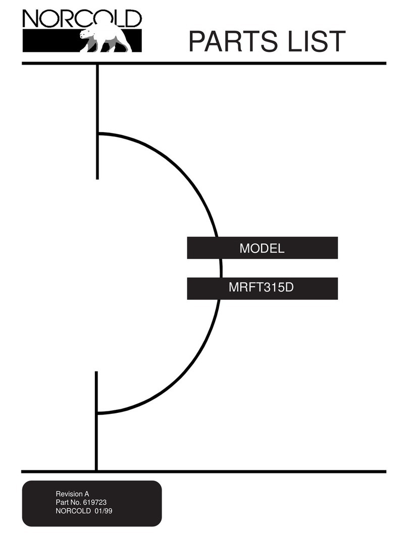 Norcold MRFT315D parts list