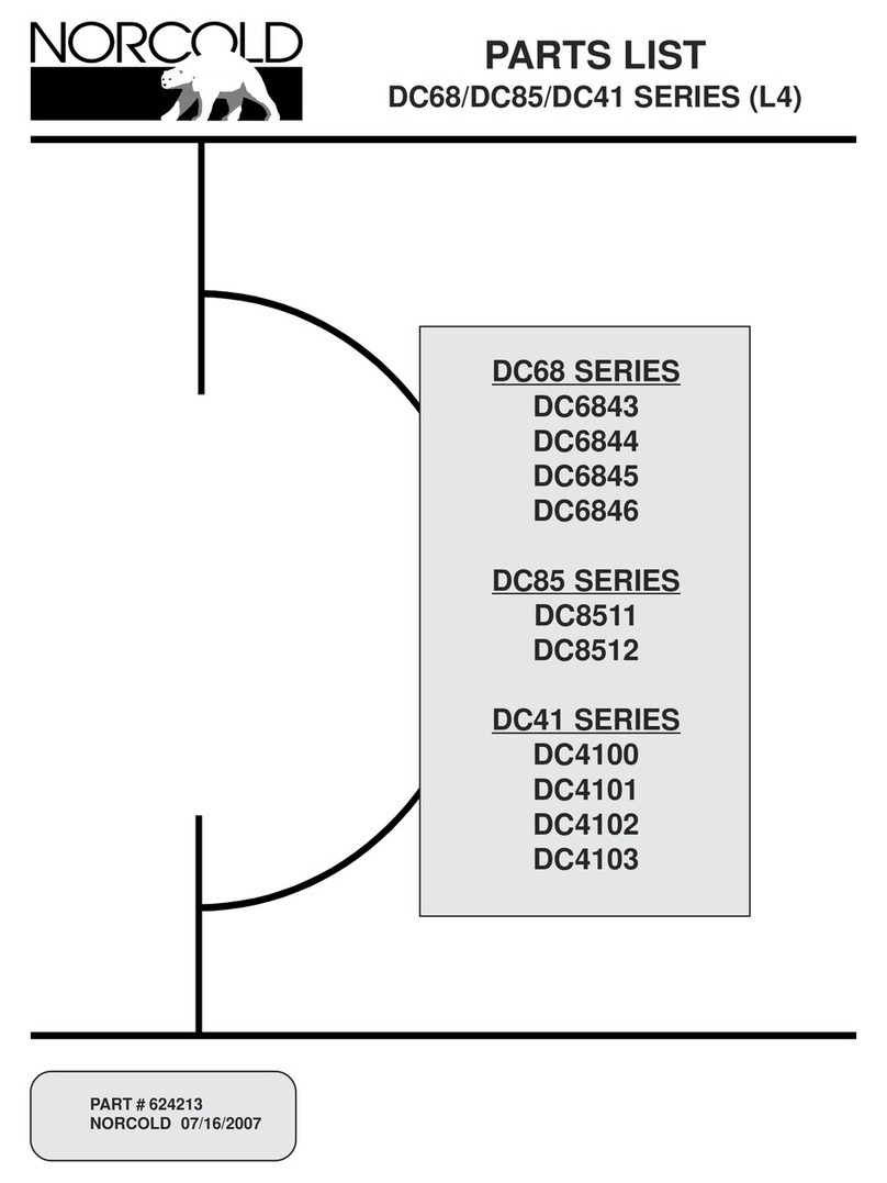Norcold DC-4100 User manual