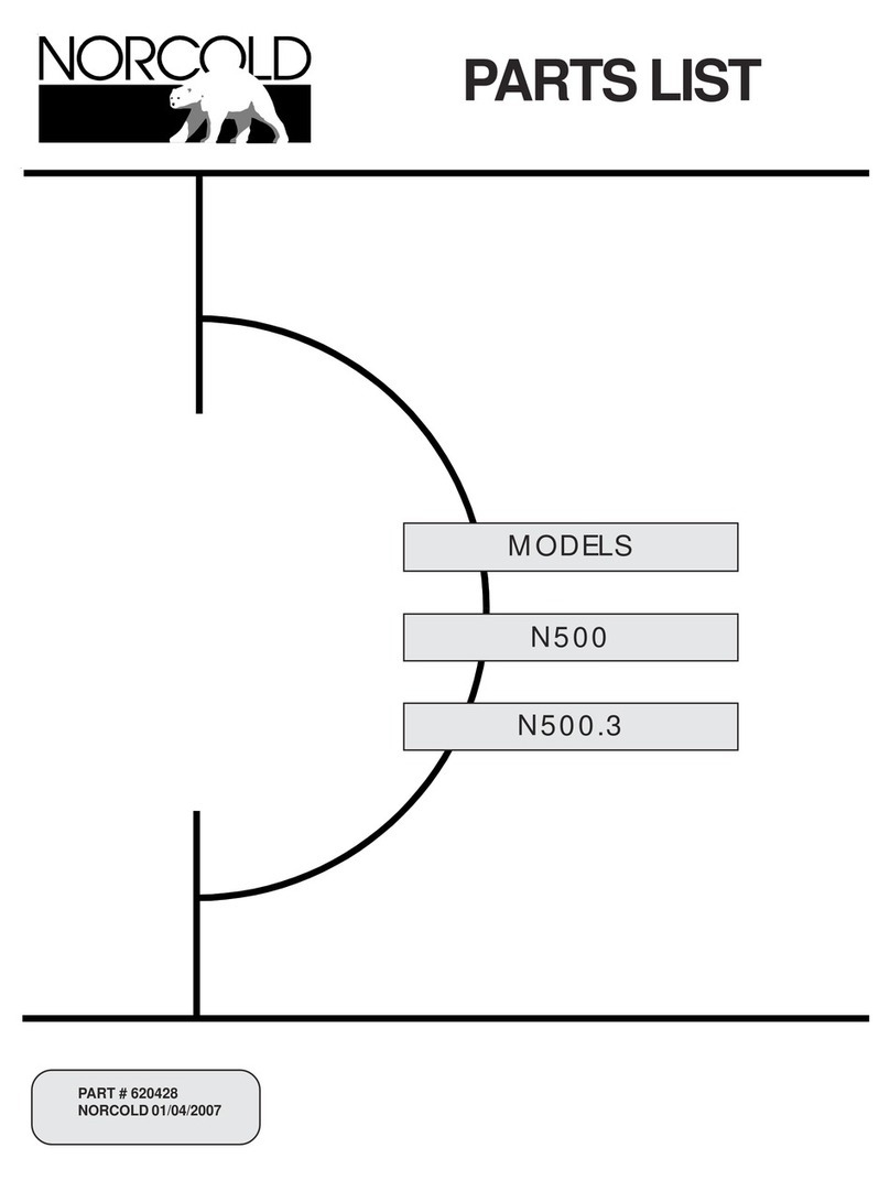 Norcold N500 User manual