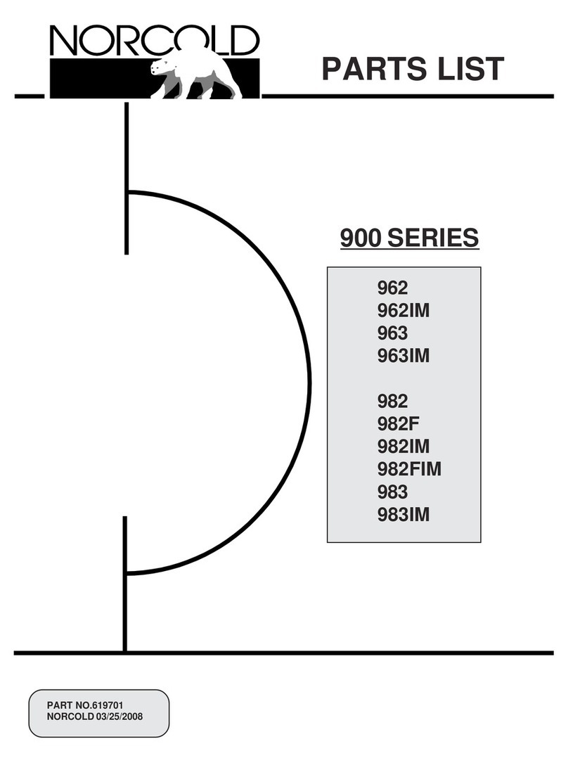 Norcold 962 User manual