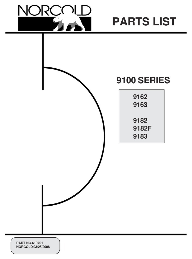 Norcold 9162 User manual