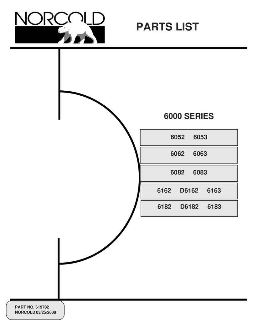 Norcold 6052 User manual
