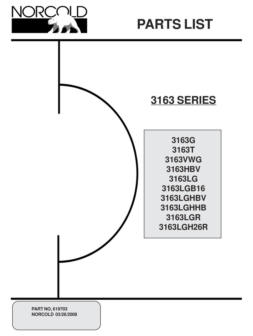 Norcold 3163G User manual