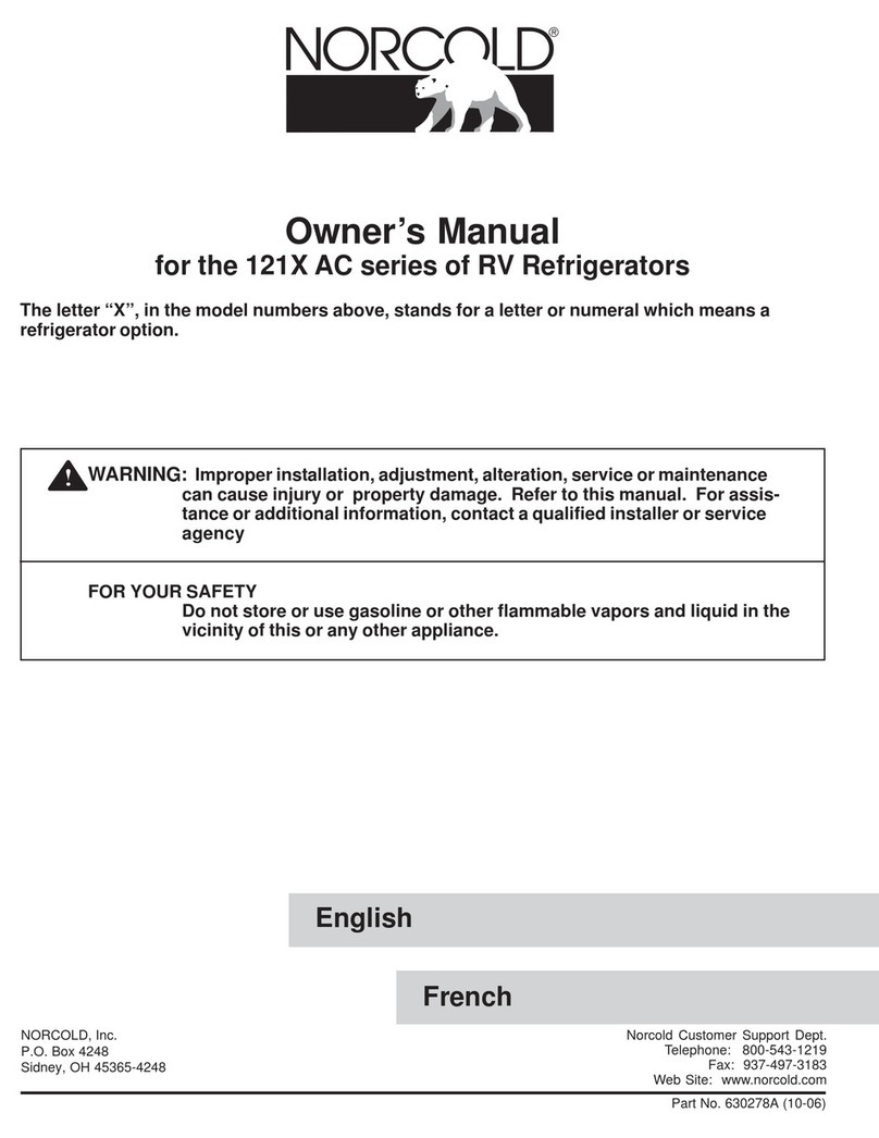 Norcold 1210ACIM - User manual