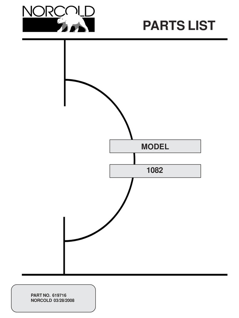 Norcold 1082 User manual