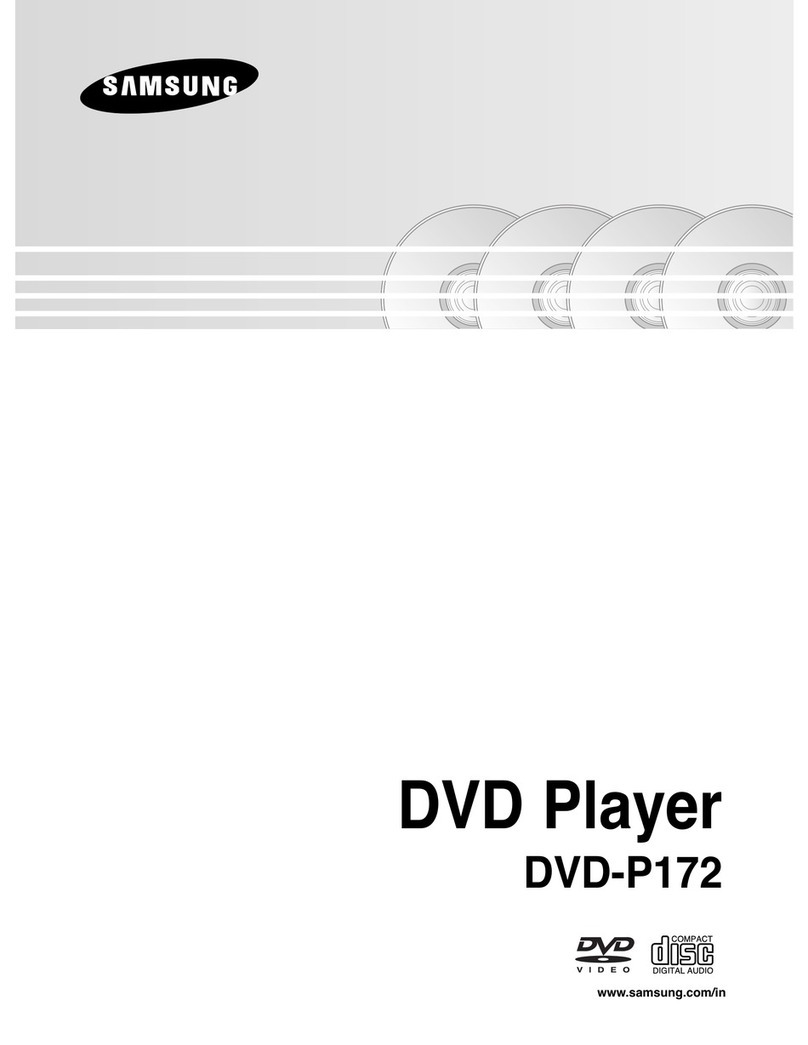 Samsung DVD-P172 user guide